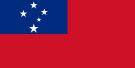 Flag of The Independent State of Samoa