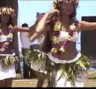 Lead Dancer from Tahiti at Kawaii Tahiti Fete